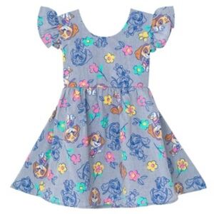 Nickelodeon Skye Paw Patrol Flutter Dress NWOT